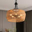 Chaîne de lustre 5 lumières Boho