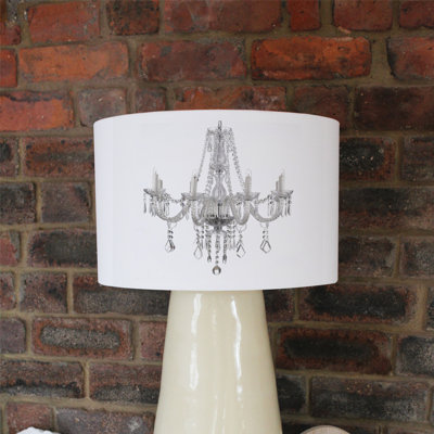 Cotton Drum Lamp Shade ( Uno )