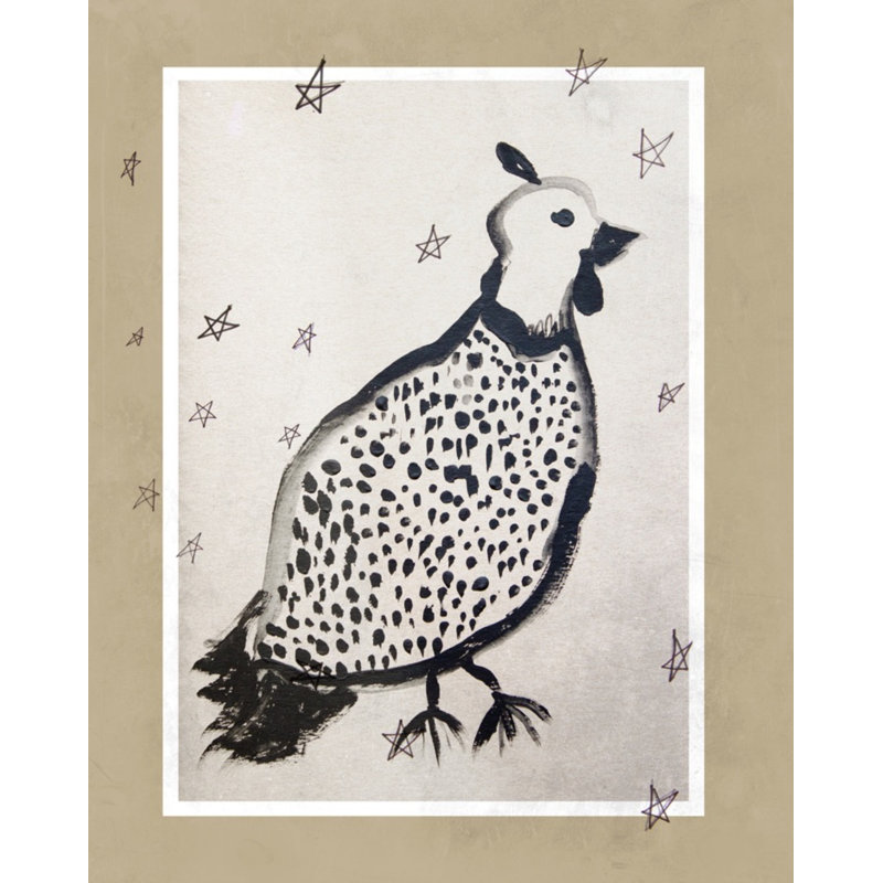 Little Pheasant Print by Bainbridge, Hope, Oak Single Picture Framed