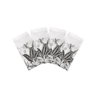 Serviettes de table en satin de coton Amazonia