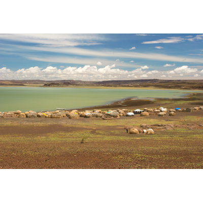 Viiew Of Turkana Village, Kenya