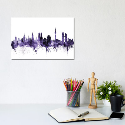 Munich, Germany Skyline by Michael Tompsett - Wrapped Canvas Gallery-Wrapped Canvas Giclée