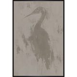 Heron Form II Painting by Ann Duffy