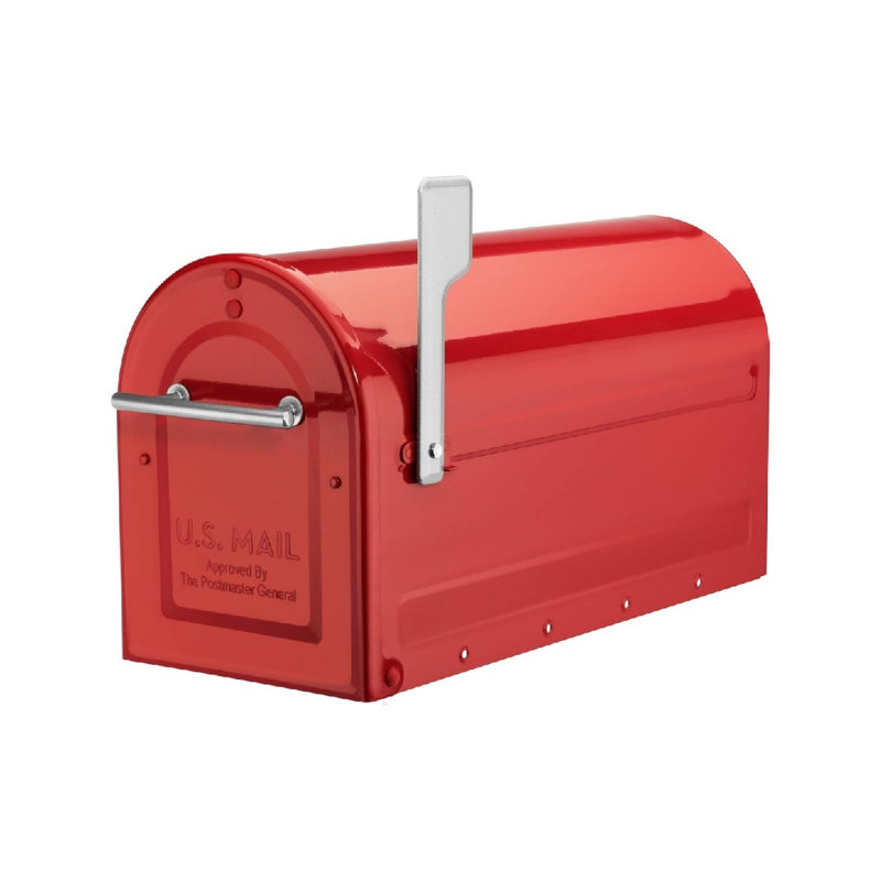 Boîte aux lettres Boulder, rouge