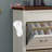 White Solid Wood Shoe Storage Bench-874724418