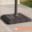Parasol de patio en porte-à-faux à DEL 11 pi avec UPF80 + et manivelle-56007056