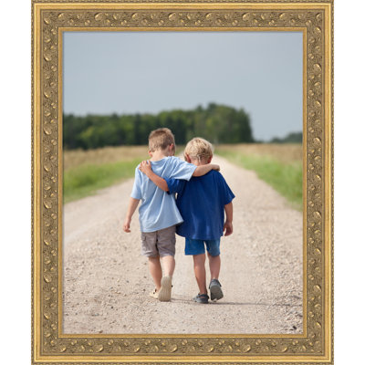Carter Dark Gold Wood Picture Frame
