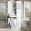 Armoire de rangement de salle de bain avec tablettes réglables?-1191678283