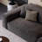 Dark Gray Polyester Modular Sofa cushion couch-869074512