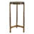 Tiayana Glass Top End Table