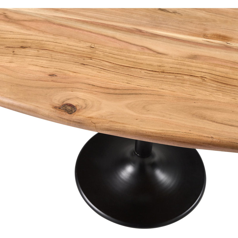 Table de salle à manger Victorine, H 30 po x L 55 po x l 55 po, Bois