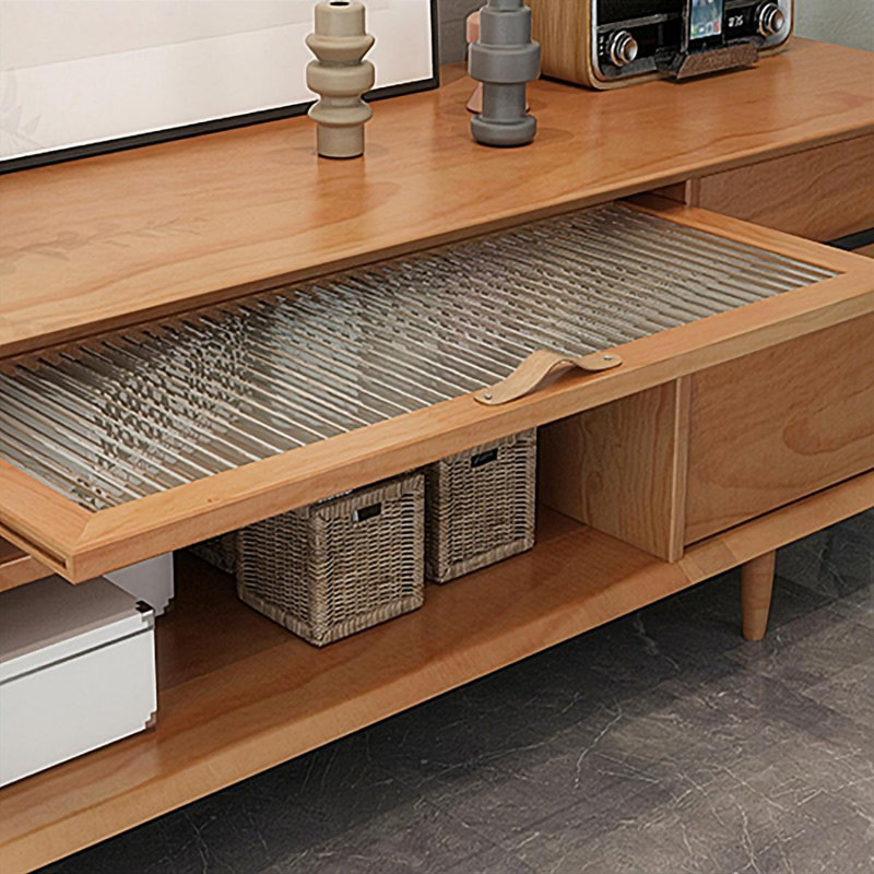 Modern Walnut Solid Wood TV Stands
