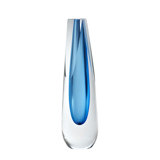 Cut Glass Handcrafted Glass Table Vase