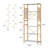 Abhiraj 10cm W Standard Bookcase