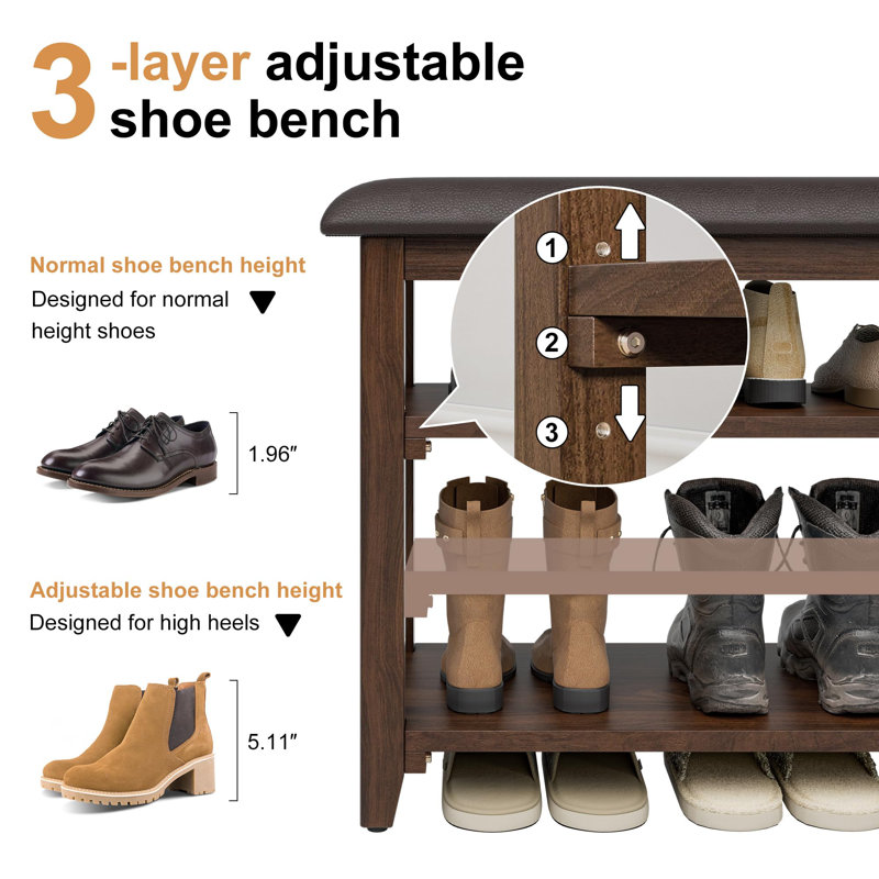 Rangement pour chaussures avec rangement