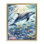  Art mural sur toile, "Dauphin parmi les mers" par LSR Design Studio