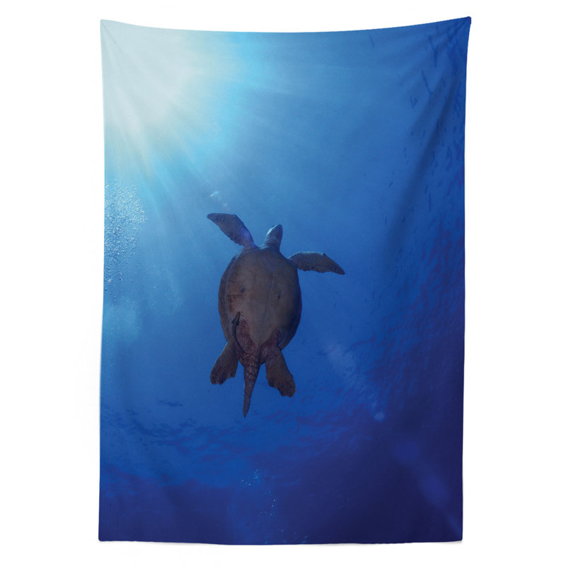 Ocean Tablecloth, 70" L x 52" W