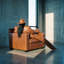 Fauteuil en cuir