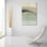  «Misty Lake Mornings 2» par Ethan Harper, art mural en verre acrylique, 24 po x 36 po