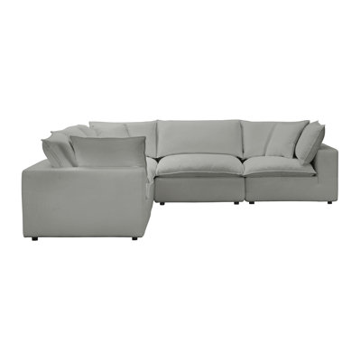 Canapé modulaire en L 5 pièces Ellaria