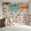 Affiches, papier peint typographique, art de rue-2087738547-2087738572