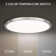 Argo Dimmable LED Flush Mount