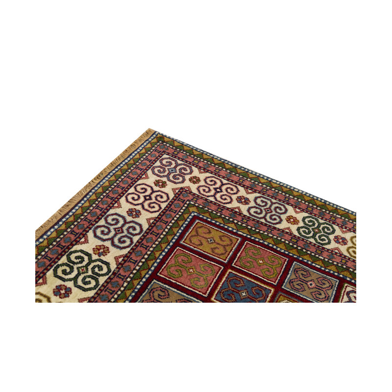 Indo Kazak Wool Area Rug