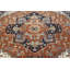 Tapis unique rouille 5,11 x 5,11 Roulston