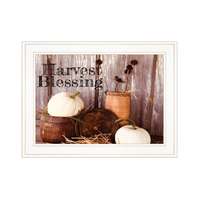 Harvest Blessings Framed Wall Art for Living Room, Home Wall Décor by Anthony Smith