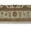 Tapis beige à motif floral Leming