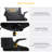 Ergonomic Mesh Drafting Chair Tall Office Chair With Adjustable Footrest Ring-45954337