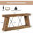 Two-Tier Side Table,Unique Entryway Table,Functional Console Table