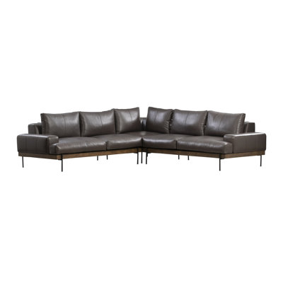 Largo Leather Sectional