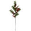 Faux Pine/Berry/Leaf Branch