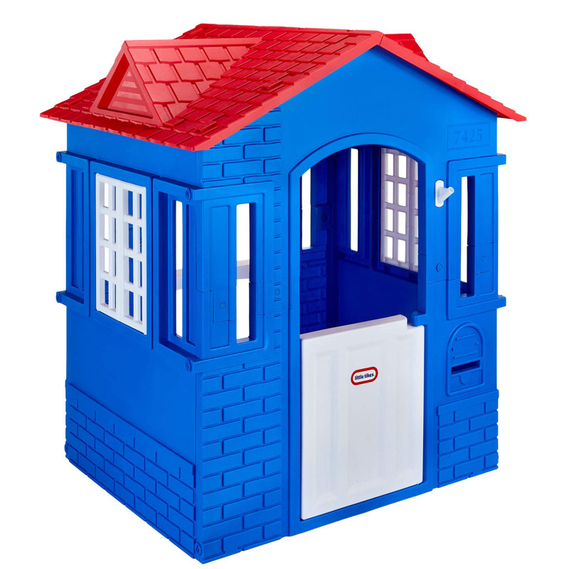 Little Tikes Cape Cottage Playhouse - Red & Blue