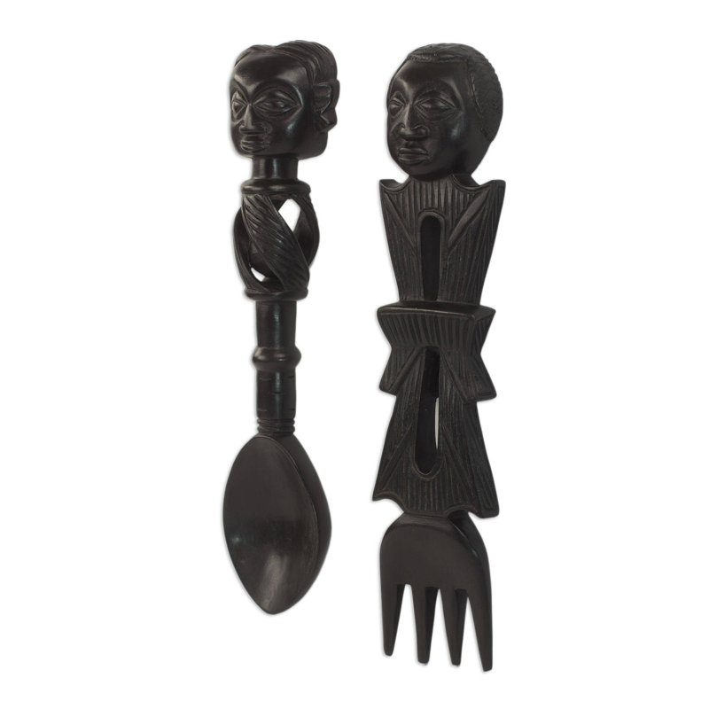 Décoration murale en bois «Lucky Twins»