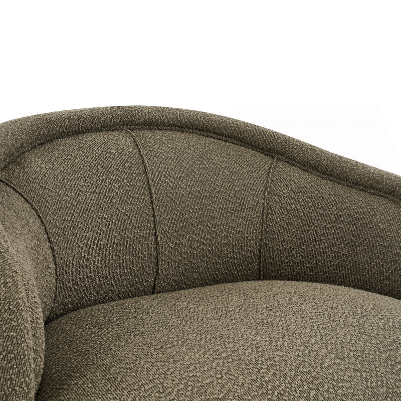 Fauteuil d'appoint Living Amanda Green, Vert