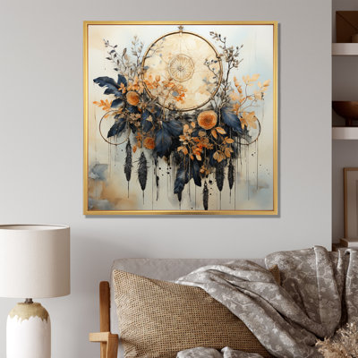 «Blue Dream Catcher Natures Whispers» - Imprimé