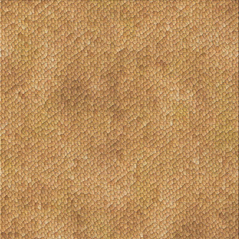 Tapis beige/brun, Carré 6 pi