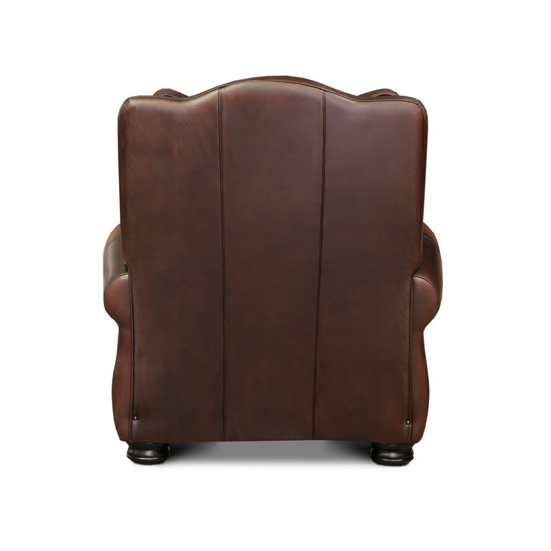 Buckingham Leather Recliner, Polo (Maestro Artisano), Espresso, Yes
