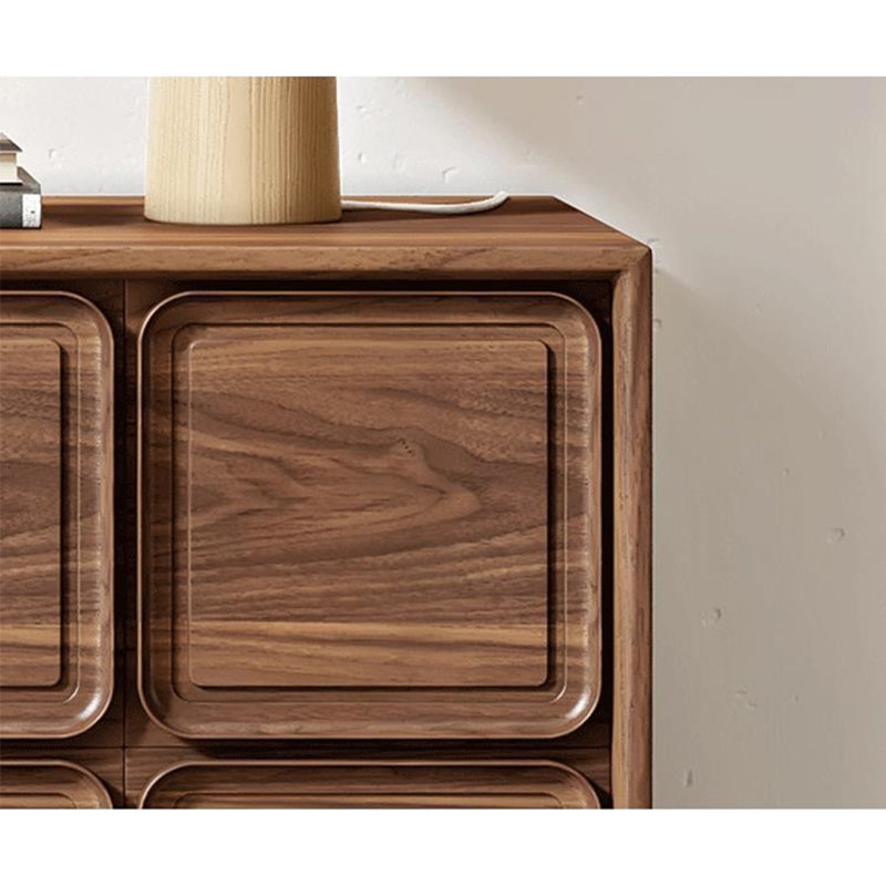 Commode décorative nord-américaine, H 33,46 po x l 53,15 po x P 17,72 po