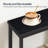 Dadash 29.5" Small Console Table with Metal Mesh Shelf-1742425901