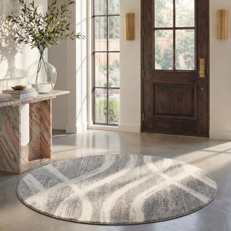 Tapis performance abstrait Shelva