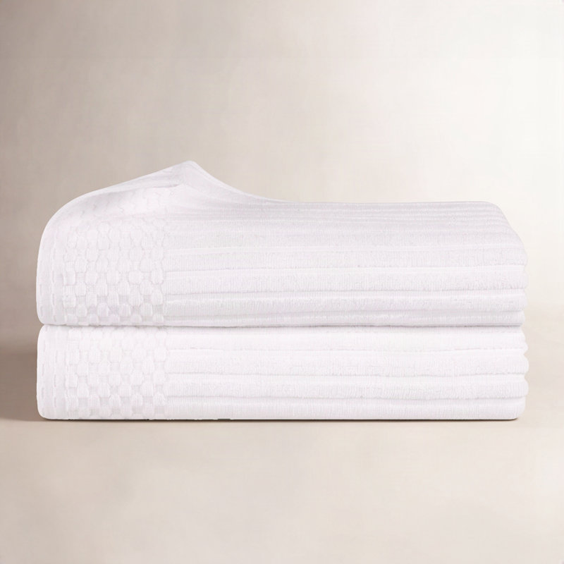 Ensemble de draps de bain Ruvins, Blanc