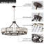 Lustre en cristal 10 lumières (noir)-555650962-555650961-539334028