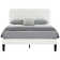 Auxter Upholstered Platform Bed Frame with Adjustable Headboard No Box Spring Needed