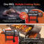 VonHaus 137cm W Charcoal Grill