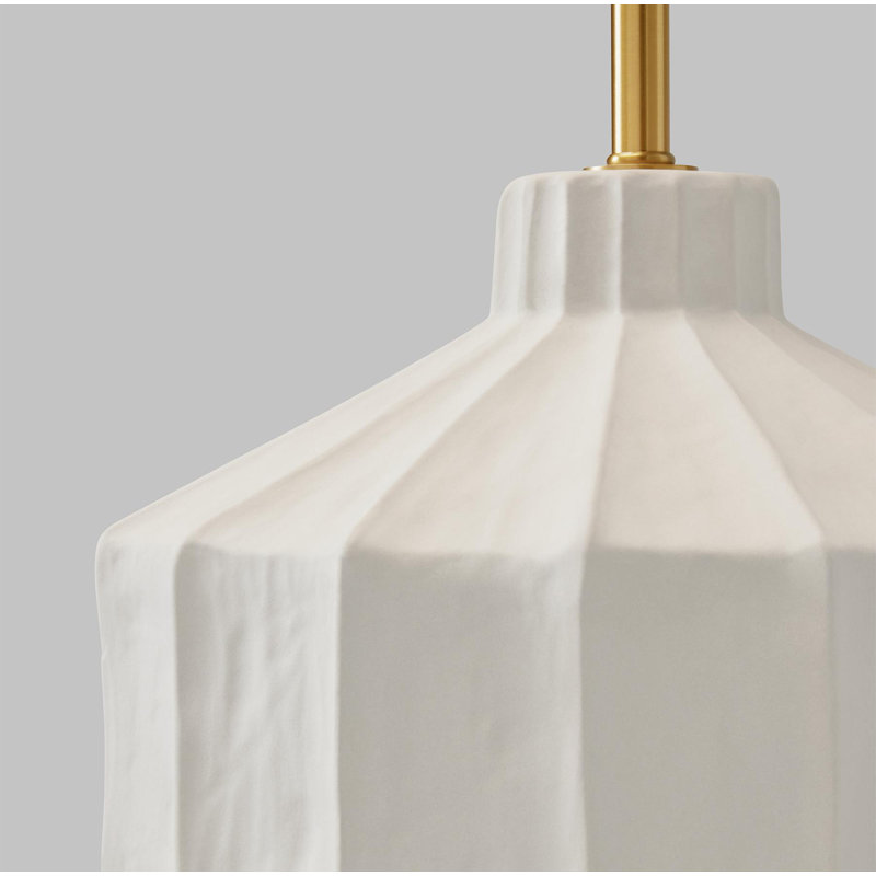 Veneto Table Lamp, 18.5" H x 19.5" W x 19.5" D, Matte Concrete