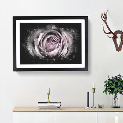 A Pale Pink Rose - Picture Frame Graphic Art Print