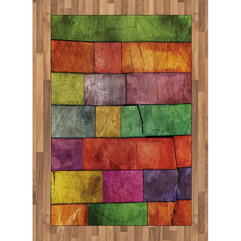 Vernice Geometric Hand Woven Area Rug, Rectangle 120 x 180cm
